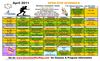 April Gym Schedule