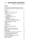 Greening the Cornerstone - Guidelines on Caring for Church Premises