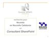 Nouméa - Consultant SharePoint - Nouvelle Calédonie