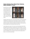 Online Clothing Store Black Halo Celebrity Watch: Giuliana Rancic