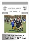 Germania Aktuell vom 17.04.2011 FCB vs. SV Hoffeld