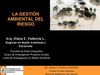 LA GESTIÓN AMBIENTAL DEL RIESGO