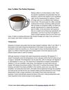 How To Make The Perfect Cup Of Espresso