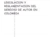 legislacion derecho de autor