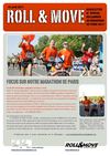 Newsletter Roll&Move n° spécial marathon de Paris avril 2011