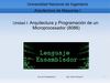 Clase #2 Arquitectura y Programacion de un Microprocesador 8086