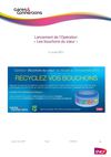Lancement de l’Opération « Les bouchons du coeur »