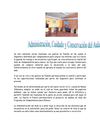 Cuidado y administración del Aula