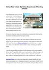 Belize Real Estate: My Belize Experience of Finding A Home