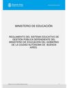 Reglamento Escolar