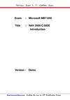 Test4pass Microsoft test MB7-840 exam dumps vce