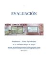 Evaluación proyecto "Día del libro en el siglo XXI"
