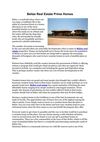 Belize Real Estate Prime Homes