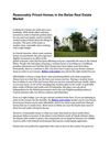 Reasonably Priced Homes in the Belize Real Estate Market