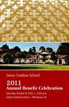 Santa Catalina Annual Benefit Celebration Brochure