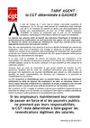 Tarif Agent - 20 avril 2011