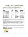 2011 Alaska Solar Tour