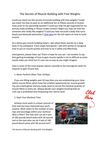 The Secrets of Muscle Building with Free Weights