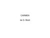 Carmen de Bizet
