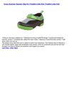 Crocs Summer Dawson Slip-On (ToddlerLittle Kid) (ToddlerLittle Kid)