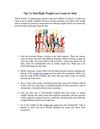 Tips To Find Right Weight Loss Camp for Kids
