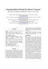Integrating Offshore Wind and Wave Resource Assessment