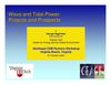 Wave and Tidal Power: Projects and Prospects