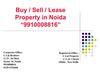 Industry space for lease noida 9910008816