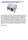Video Projectors - Hitachi CP-WX625 WXGA 4000 Lumens 1000_1 Contrast Ratio 15.6LBS Networkable 16-Watts of Audio...