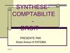 Une Synthèse du droit à la Comptabilité