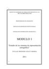 SISTEMAS DE INFORMACIÓN GEOGRÁFICA-MÓDULO I