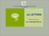 Scheda di genere: la lettera