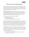 Best Practices for Hazardous Waste Management