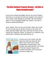 The Diet Solution Program Review