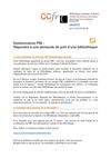 Tutoriel PIB : Répondre à une demande de prêt ou de reproduction 