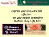 Send Mothers Day Gifts to India from Talash.com