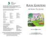 NY: Western New York: Rain Garden How to Guide