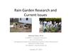 NJ: Rain Garden Research
