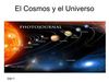 EL COSMOS Y EL UNIVERSO