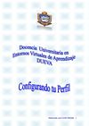 Configurando tu perfil en DUEVA