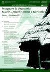 Insegnare la Preistoria Siena 2011