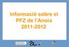 PFZ de l'Anoia 2011-2012