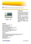 8011 – RÉGULATEUR ÉLÉCTRONIQUE POUR INSTALLATIONS SOLAIRES.