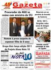 Jornal Gazeta de varginha 11-05-2011
