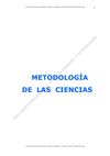 Metodología de las ciencias