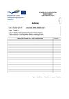 Compilation des feuilles d'activités
