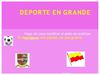 DEPORTE EN GRANDE