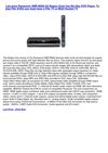 Car Stereos - Panasonic DMP-BD60 All Region Zone free Blu-Ray DVD Player. To play PAL DVDs you must have a PAL TV or...