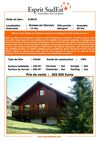 Achat chalet à Gresse en Vercors, tout l'immobilier en Isère sans commissions, www.espritsudest.com