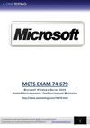 Free 74-679 Questions